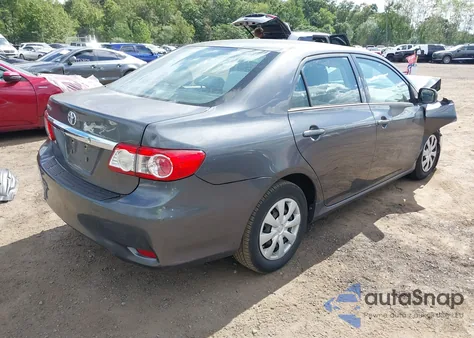 2012 Toyota Corolla L из США, поврежденный, VIN 2T1BU4EE3CC862874